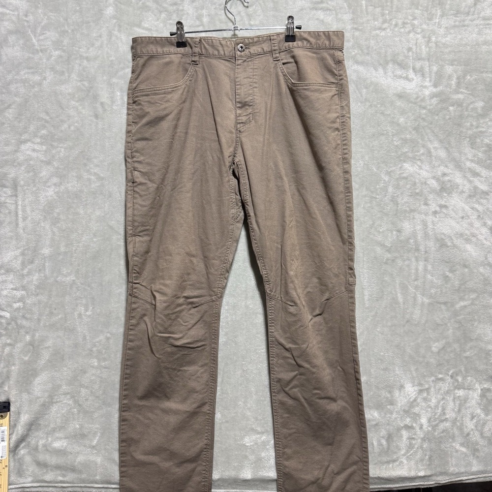 The North Face Hiking Pants Men's 36 Long Brown Slim Gorp Activewear Belt Loop
